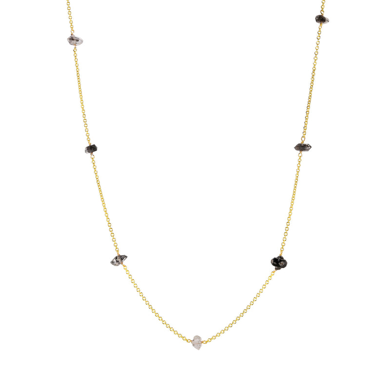 Herkimer Diamond Chain Necklace