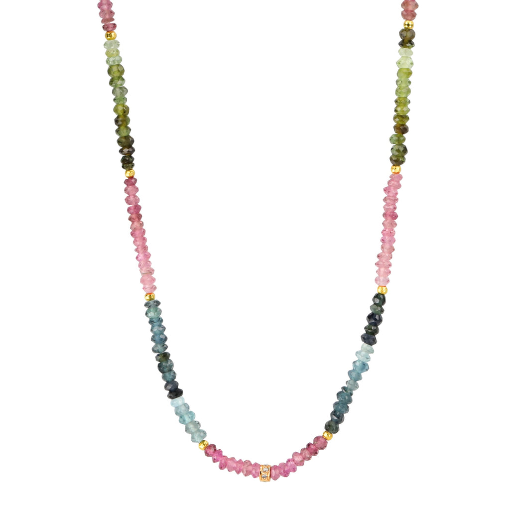 Multi-Colored Tourmaline Necklace