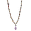 Sapphire & Pink Amethyst Necklace