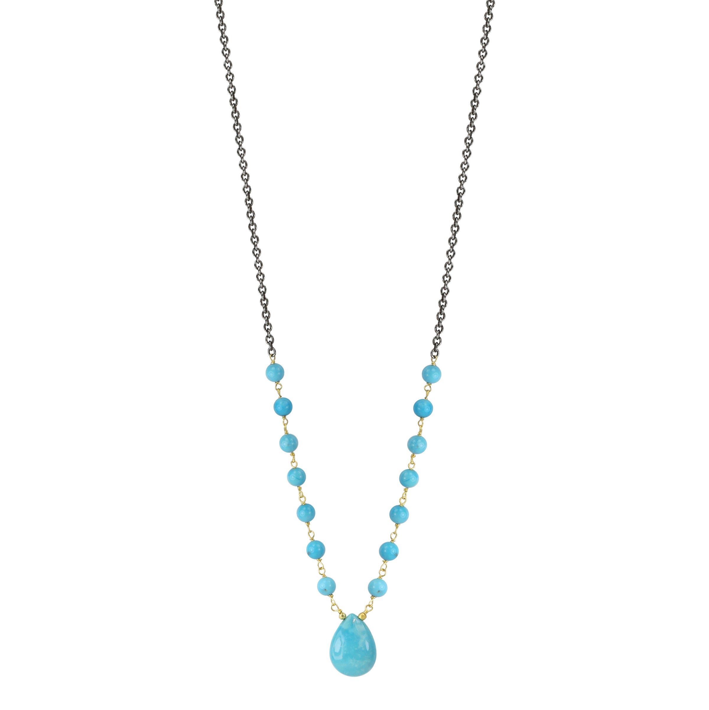 Sleeping Beauty Necklace – Little Feather Jewelry