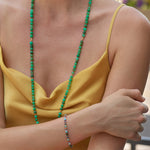 Multi-Colored Gemstone Confetti Bracelet