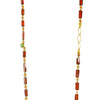 Hessonite Garnet and Ethiopian Opal Necklace